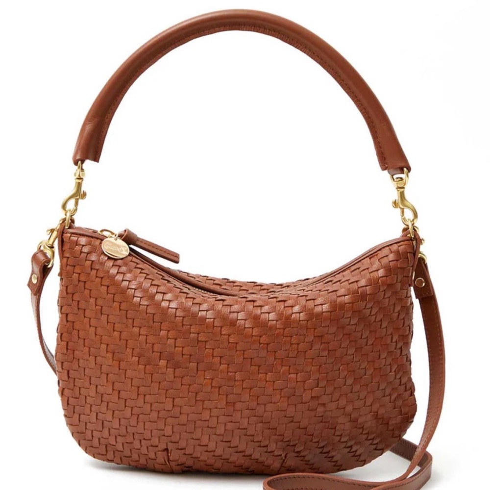 Clare V. Petit Moyen Hazelnut Zigzag